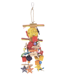 Adventure Bound Blocks And Stars Parrot Toy